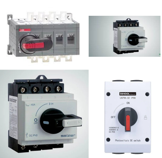 Isolators & changeover switches